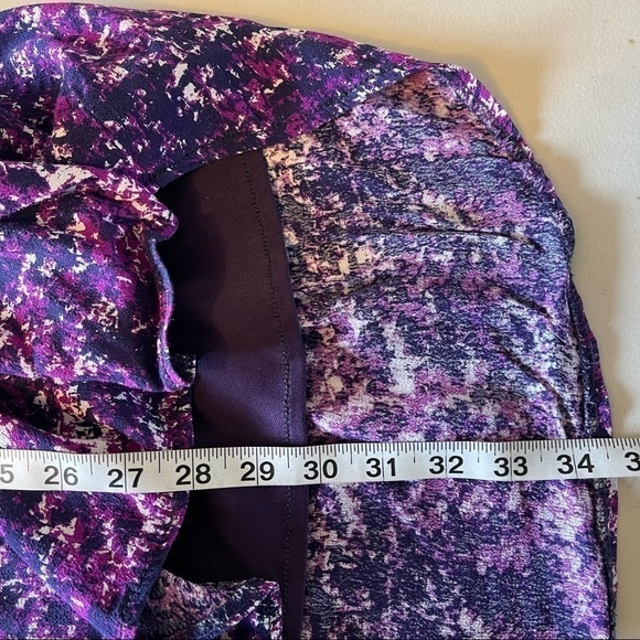 41 hawthorn stitch fix purple  Jacquelyn shirt dress size small pockets elastic - Picture 8 of 10